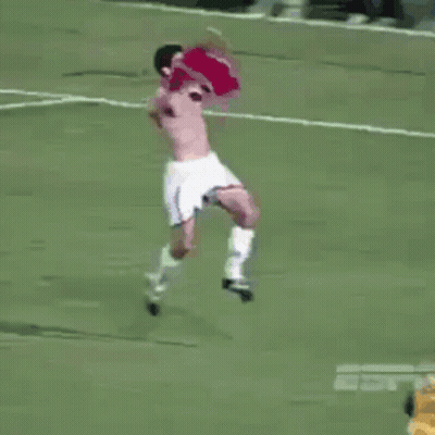 Man In Yellow Rio De Janeiro Shirt GIF