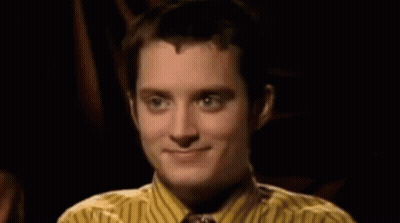 Man In Yellow Shirt And Tie Making Funny Face GIF