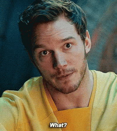 Man In Yellow Shirt Asking What GIF