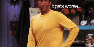 Man In Yellow Shirt It Gets Worse GIF