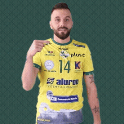 Man In Yellow Shirt Saying 14K GIF