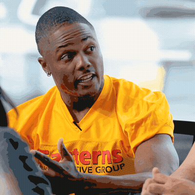 Man In Yellow Shirt Saying Easterns Active Group GIF
