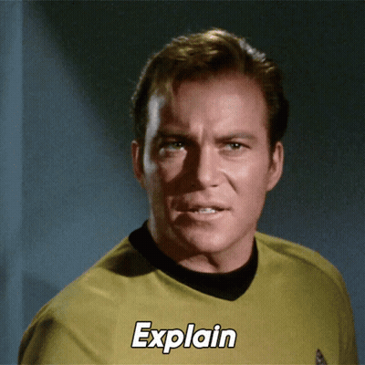 Man In Yellow Shirt Saying Explain GIF
