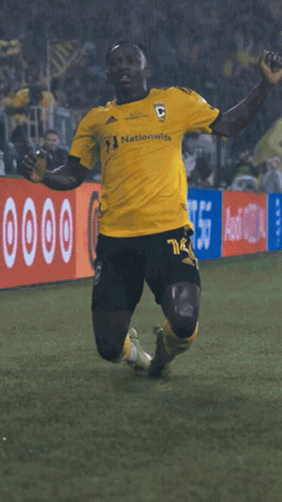 Man In Yellow Shirt Saying Nationwide GIF