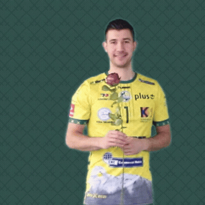 Man In Yellow Shirt Saying Plus K GIF