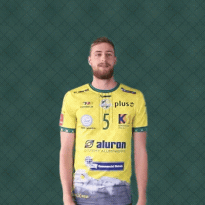 Man In Yellow Shirt Saying Plus K1 GIF