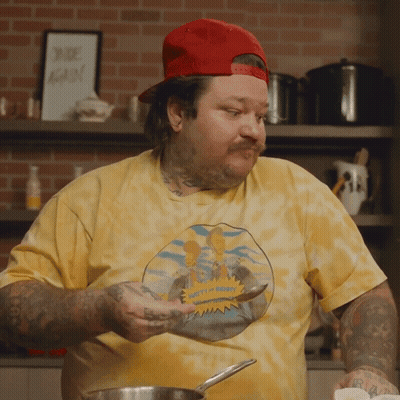 Man In Yellow Shirt Saying Safety Of Friends GIF