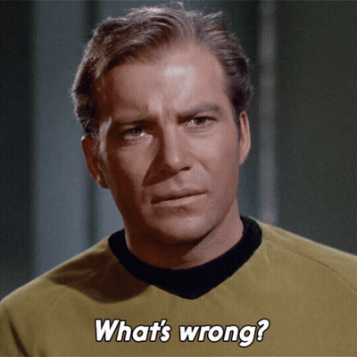 Man In Yellow Shirt Says What's Wrong GIF