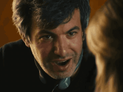 Man In Yellow Shirt With LS On Sleeve GIF