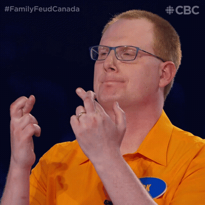 Man In Yellow Shirt With Rick Name Tag GIF