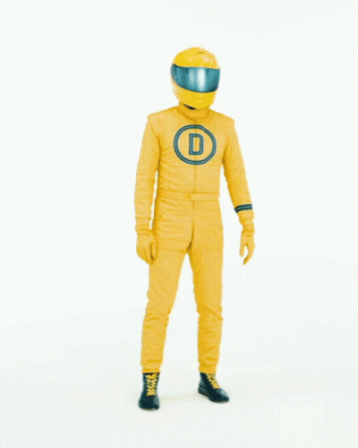 Man In Yellow Suit Dancing Saying Oh Yes GIF