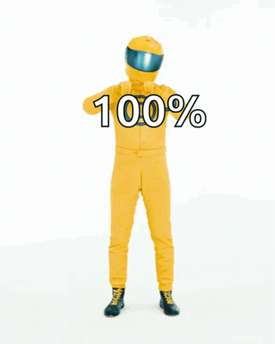 Man in Yellow Suit Pointing to Pure Love