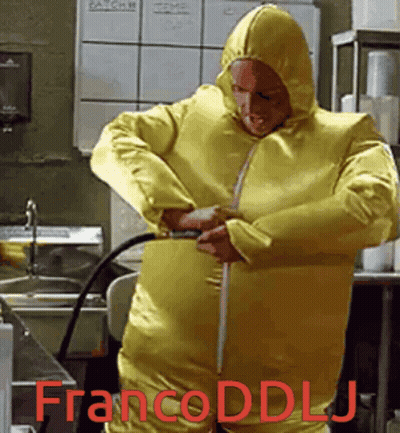 Man In Yellow Suit Saying Francoddlj GIF