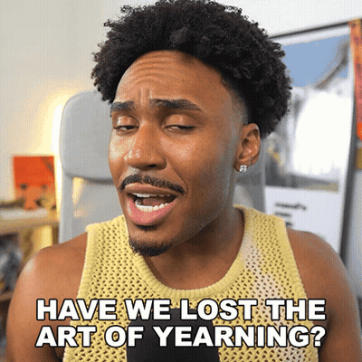 Man In Yellow Tank Top Says Have We Lost The Art Of Learning GIF