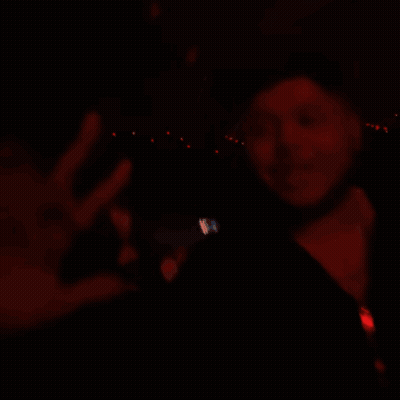 Man In Yves Saint Laurent Necklace Peace Sign GIF