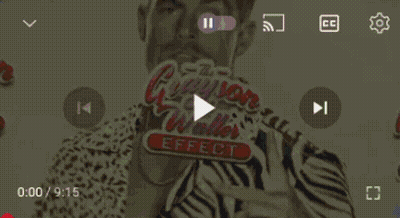 Man In Zebra Print Shirt With Grayson Waller Effect GIF