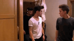 Man Is Scared Of Ghost GIF