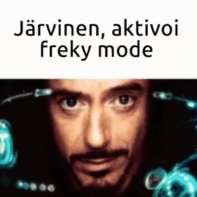Man Jarvinen Aktivoi Freky Mode GIF