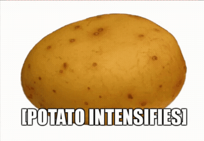 Man John Deere Hat Chris I Dream Potatoes GIF