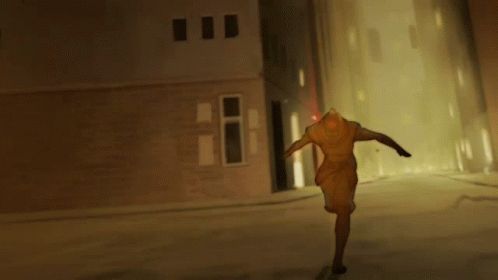Man Jumping As Fireball Comes At Him GIF