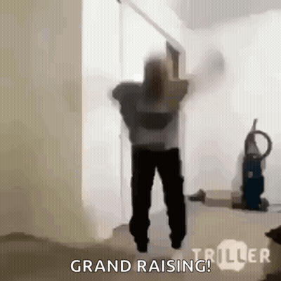 Man Jumping Grand Raising GIF