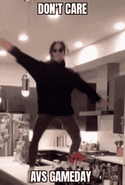 Man Jumping In Black Sweater Don T Care Gameday GIF
