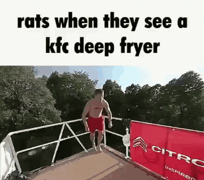 Man Jumping Into Pool GIF