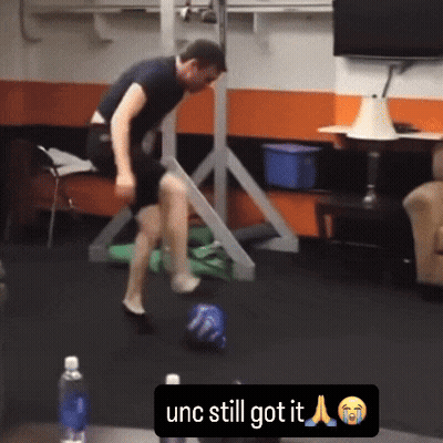 Man Jumping Saying UNC Still Got It GIF