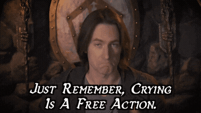 Man Just Remember Crying Is A Free Action GIF