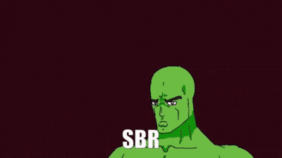 Man Kicking Another Man Saying Sbr GIF