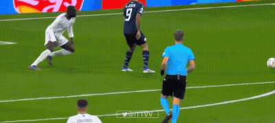 Man Kicking Soccer Ball With Lays Ads GIF