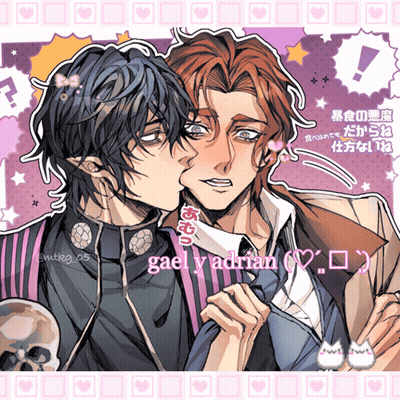 Man Kissing Another Man Gael Adrian GIF