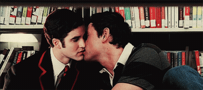 Man Kissing Man In Front Of Book I Am Not A Robot GIF