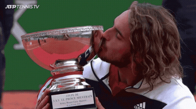 Man Kissing Trophy Coupe De S.A.S. Le Prince Souverain GIF