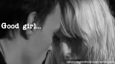 Man Kissing Woman Good Girl GIF