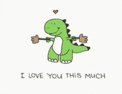 Man Kissing Woman I Love You Like A Fat Kid Loves Cake GIF