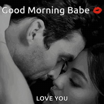 Man Kissing Woman On Forehead GIF