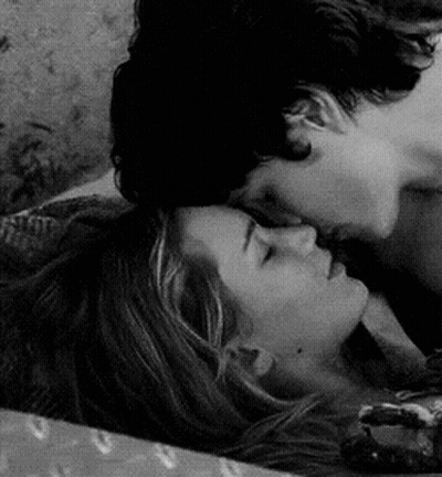 Man Kissing Woman On Forehead GIF
