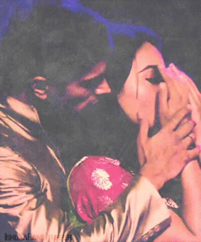 Man Kissing Woman's Forehead Isha Fan Tumblr