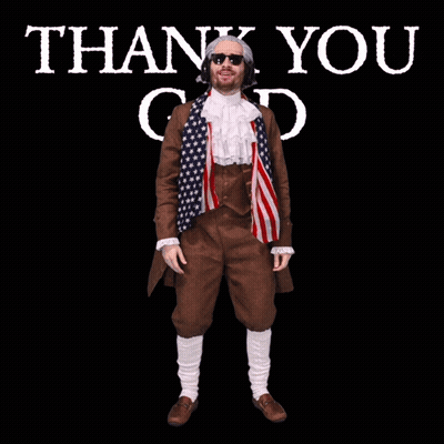 Man Kneeling With Arms Up Thank You God GIF