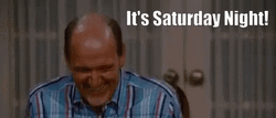Man Laugh Hard Working Saturday GIF