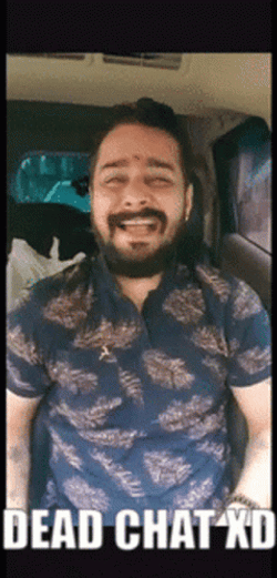 Man Laughing Dead Chat GIF