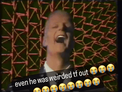 Man Laughing Even He Was Weirded Tf Out GIF