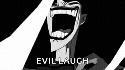 Man Laughing Evil Laugh GIF