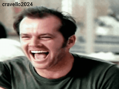 Man Laughing Hashtag Cravello2024 GIF