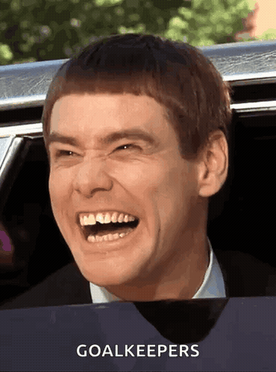 Man Laughing Out Car Window Goalkeepers GIF