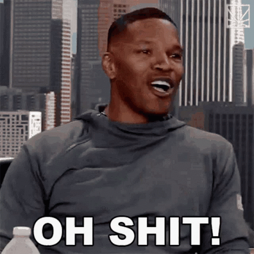 Man Laughing Saying Oh Shit GIF