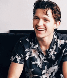 Man Laughing Tom Holland GIF