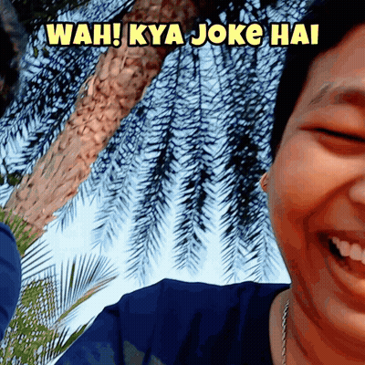 Man Laughing Wah Kya Joke Hai GIF