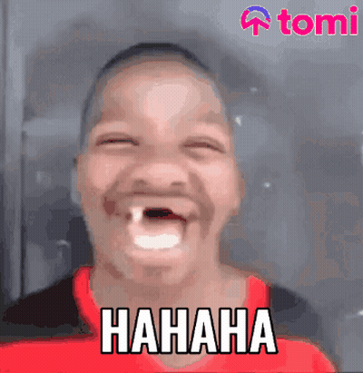 Man Laughing With Hahaha GIF